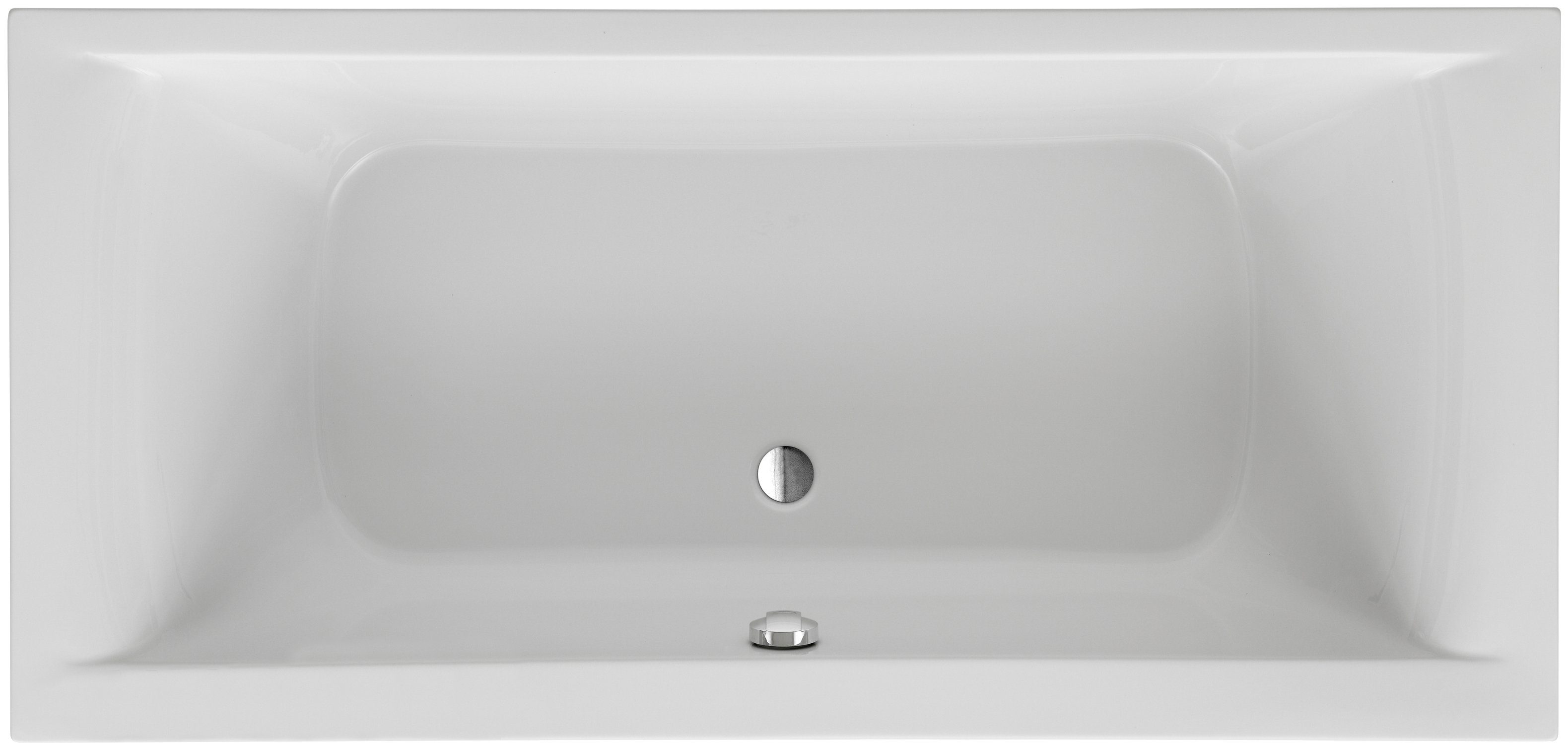 OTTOFOND Badewanne Set Duobadewanne, (3-tlg), 1900/900 mm, Duobadewanne