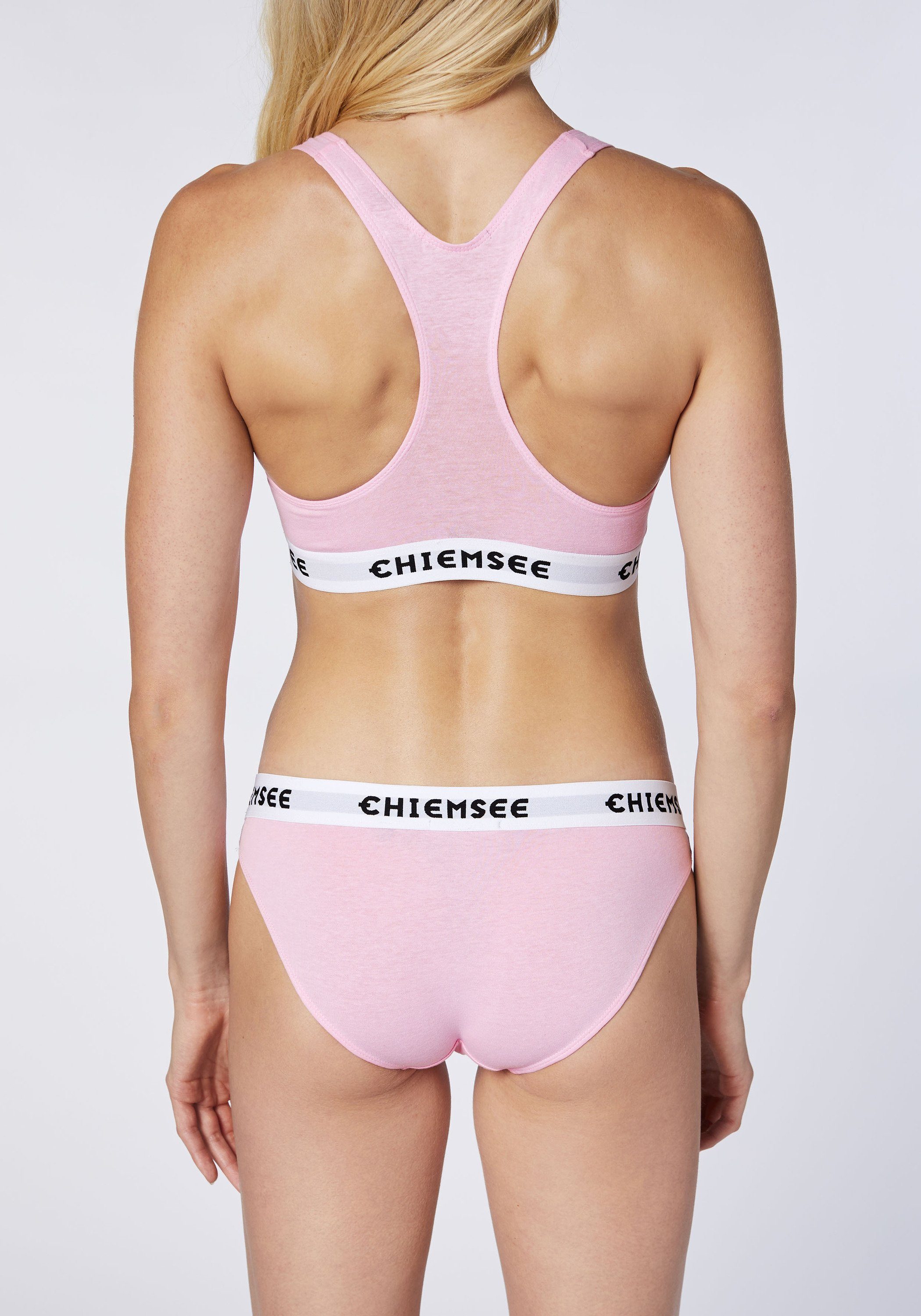 Chiemsee Sport-BH 2er-Pack Bustier mit Logos 2 (Set)