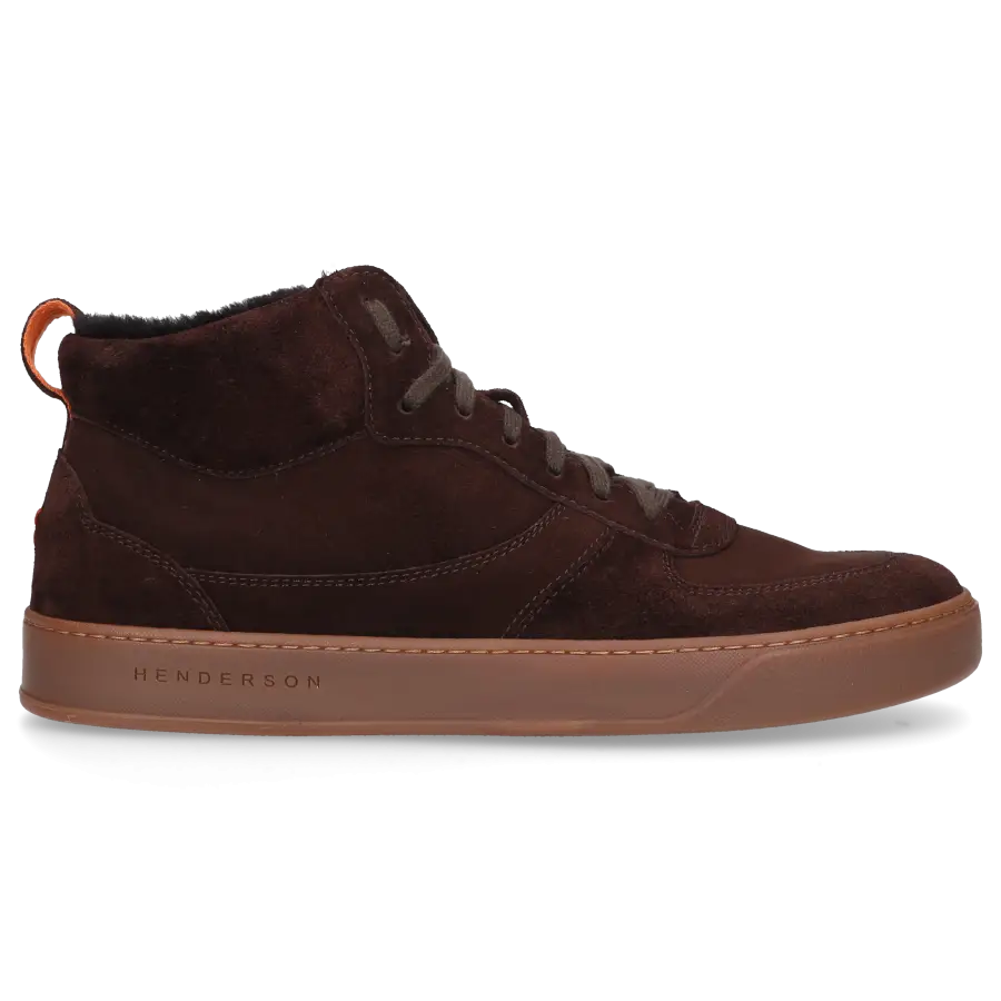 Henderson - Sneaker high JABBA Kalbsveloursleder - braun
