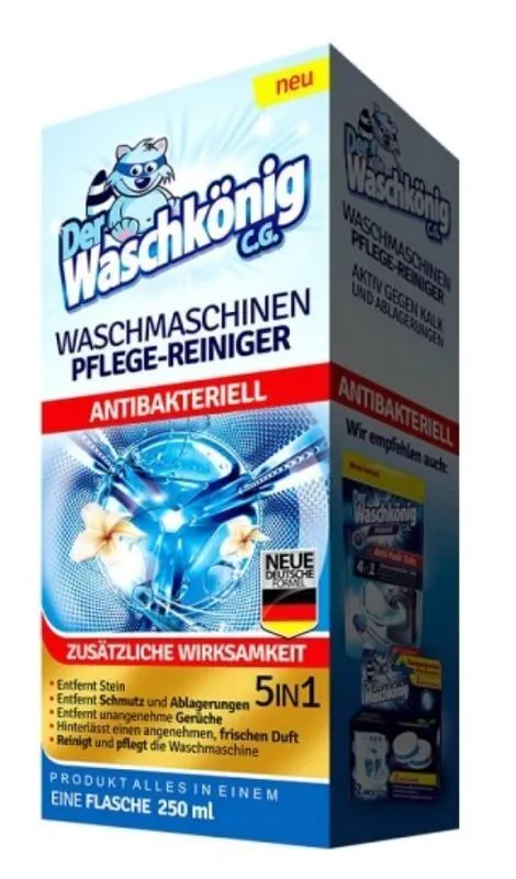 Der Waschkonig CG Tečno sredstvo za čišćenje mašina za pranje veša, antibakterijsko