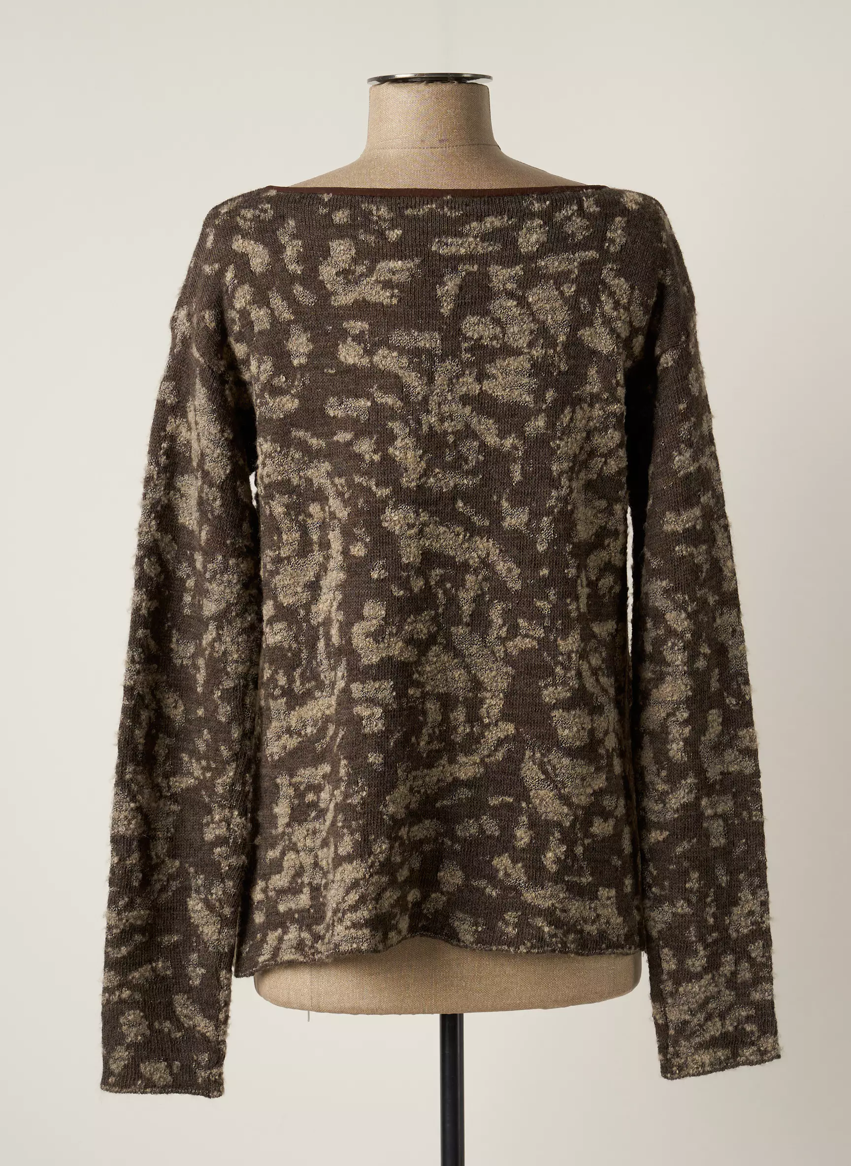 Eva Week End Pulls Femme couleur marron