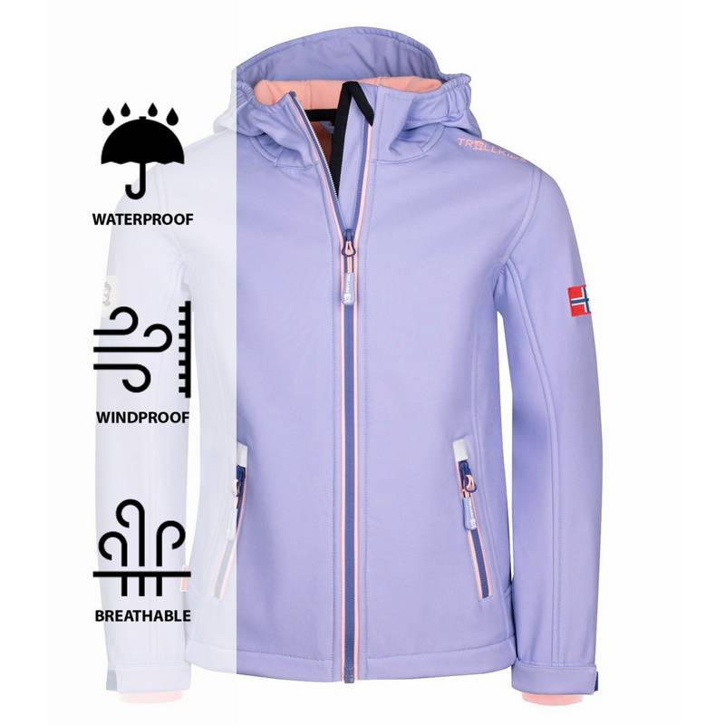 Trollkids Trollfjord Softshelljacke Mädchen