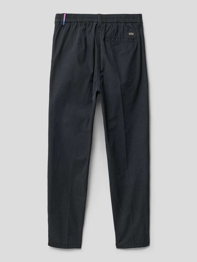 Loose Fit Hose mit Knopfverschluss in anthrazit