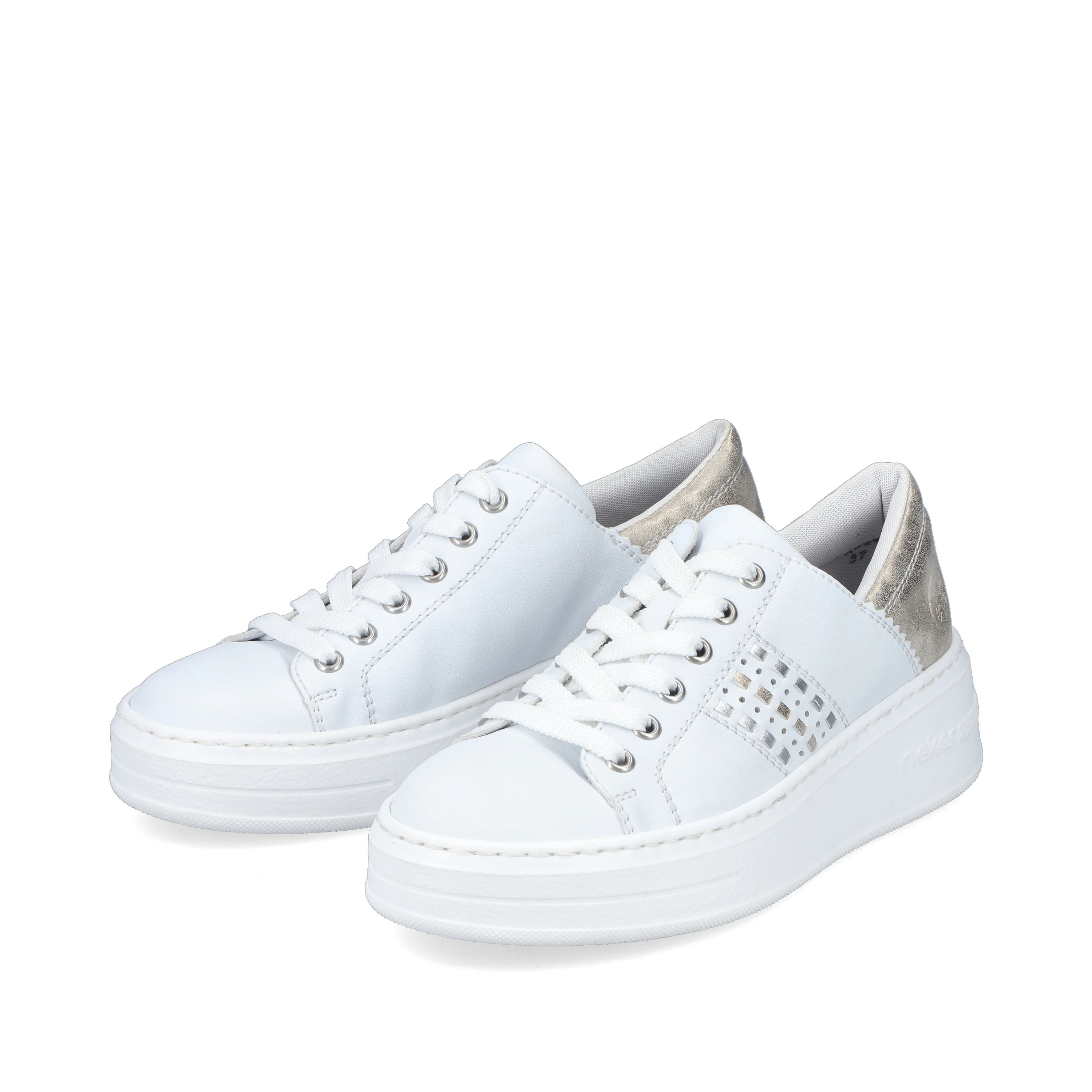 Rieker Damen Sneaker Low brilliantweiss