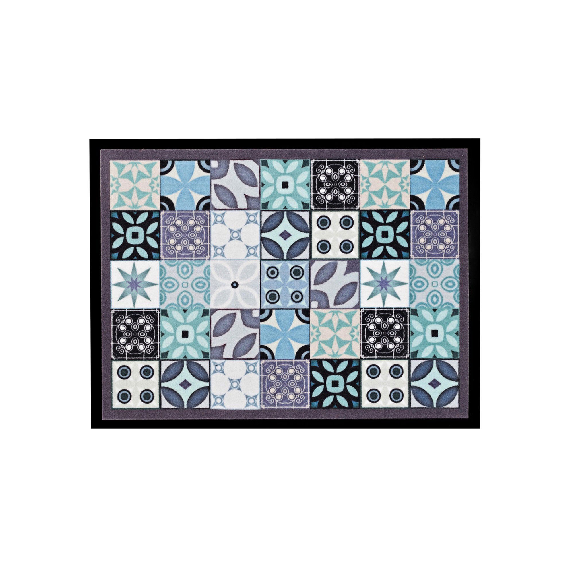 Tapis anti-poussière rosaces