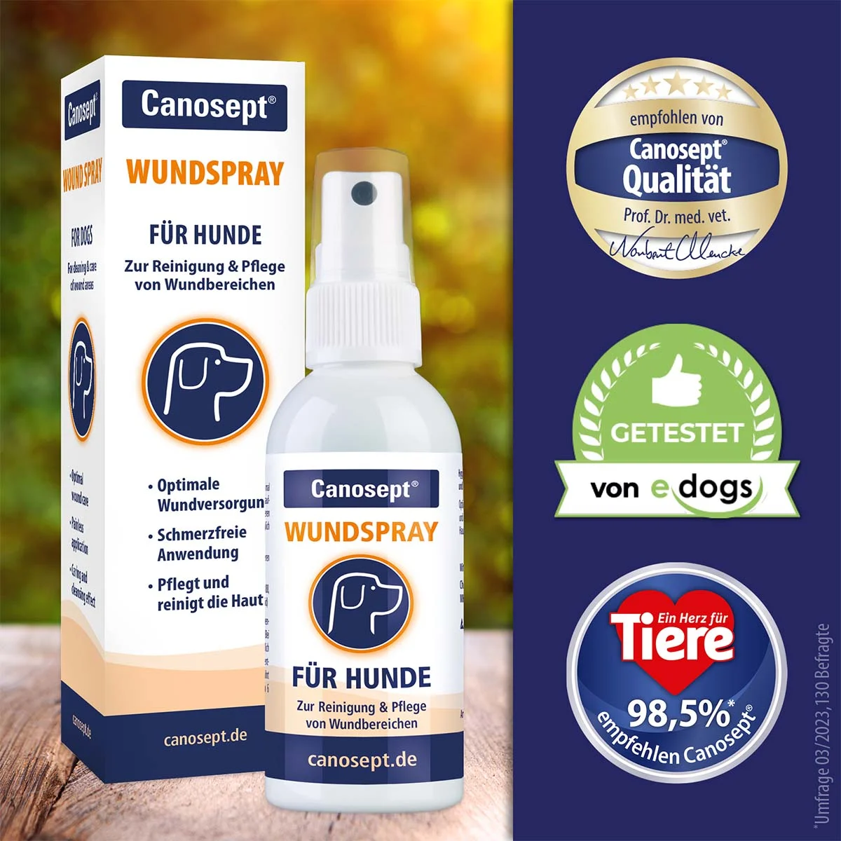 Canosept Wundspray für Hunde 75ml günstig kaufen bei ZooRoyal