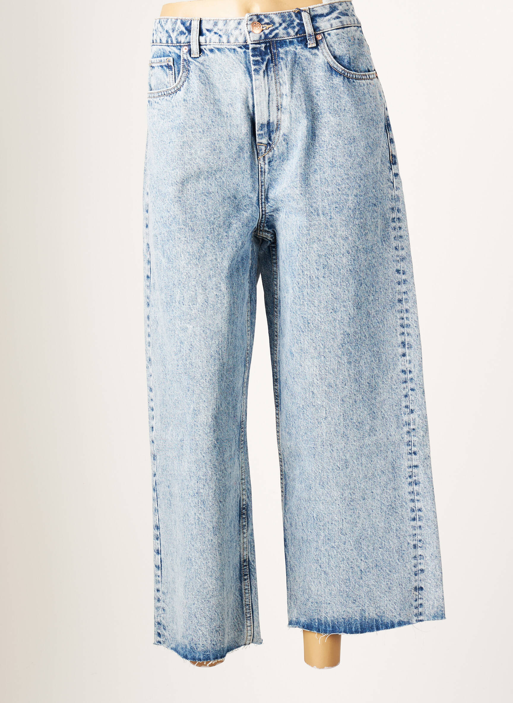 Tiffosi Jeans Coupe Large Femme couleur bleu