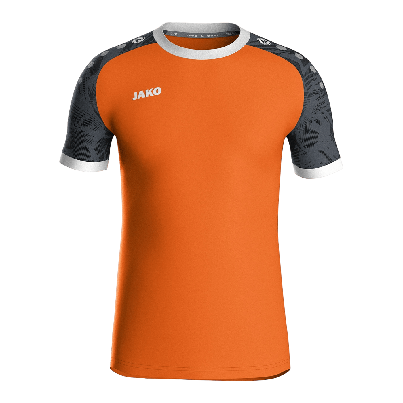 JAKO Iconic Trikot Orange Schwarz F351