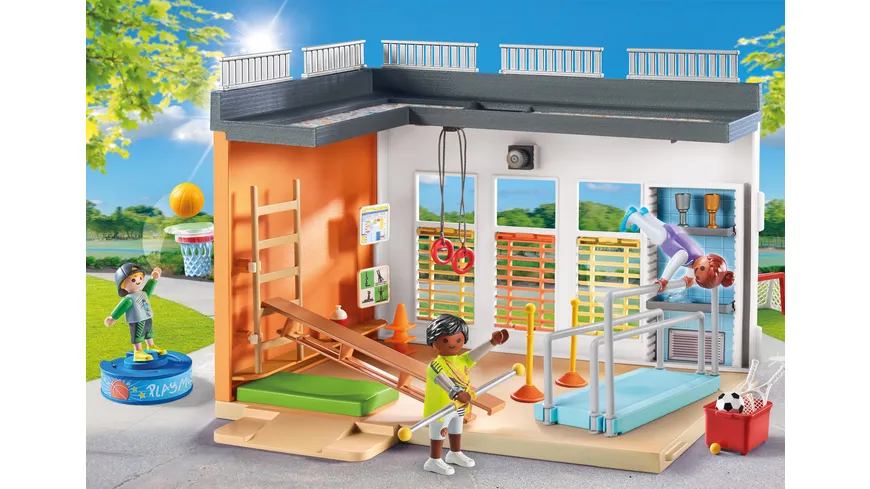 PLAYMOBIL 71328 - City Life - Anbau Turnhalle