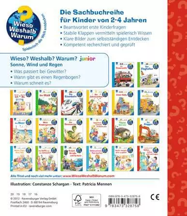 Ravensburger Wieso? Weshalb? Warum? junior, Band 47: Sonne, Wind und Regen