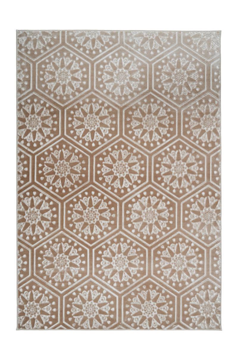 Arte Espina Hochflorteppich Monroe 200 Taupe