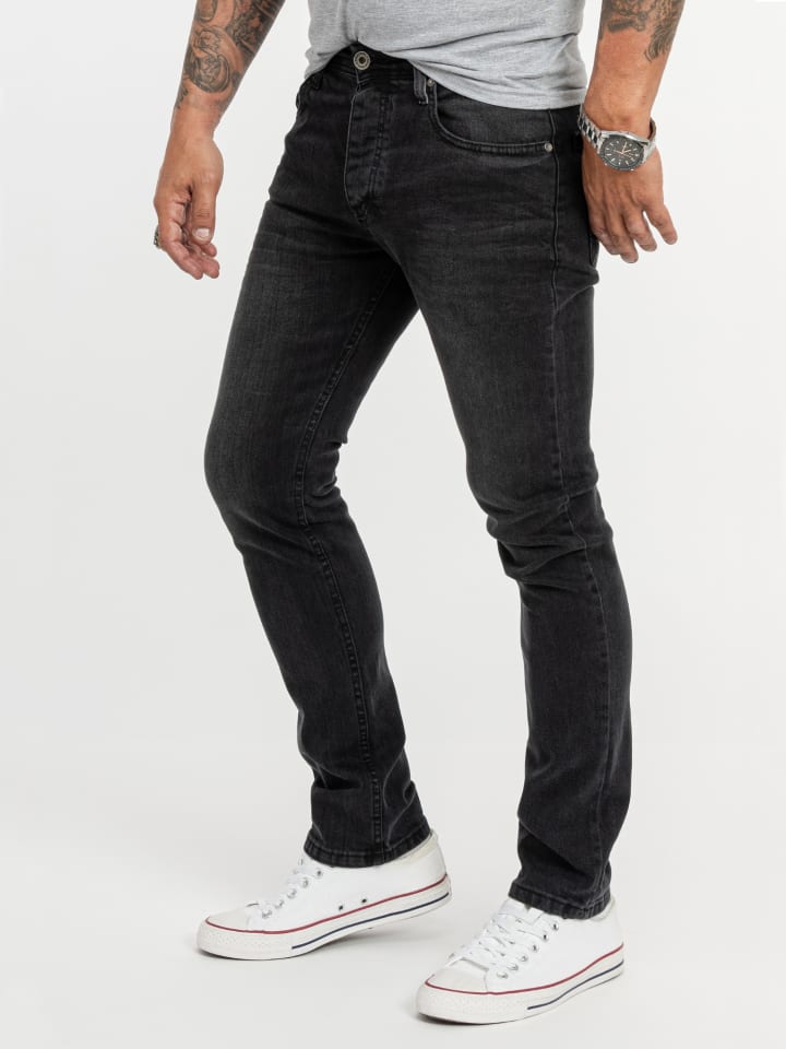 Rock Creek Jeans in Schwarz günstig kaufen
