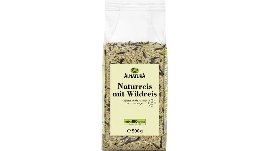 Alnatura Bio Naturreis mit Wildreis 500 g
