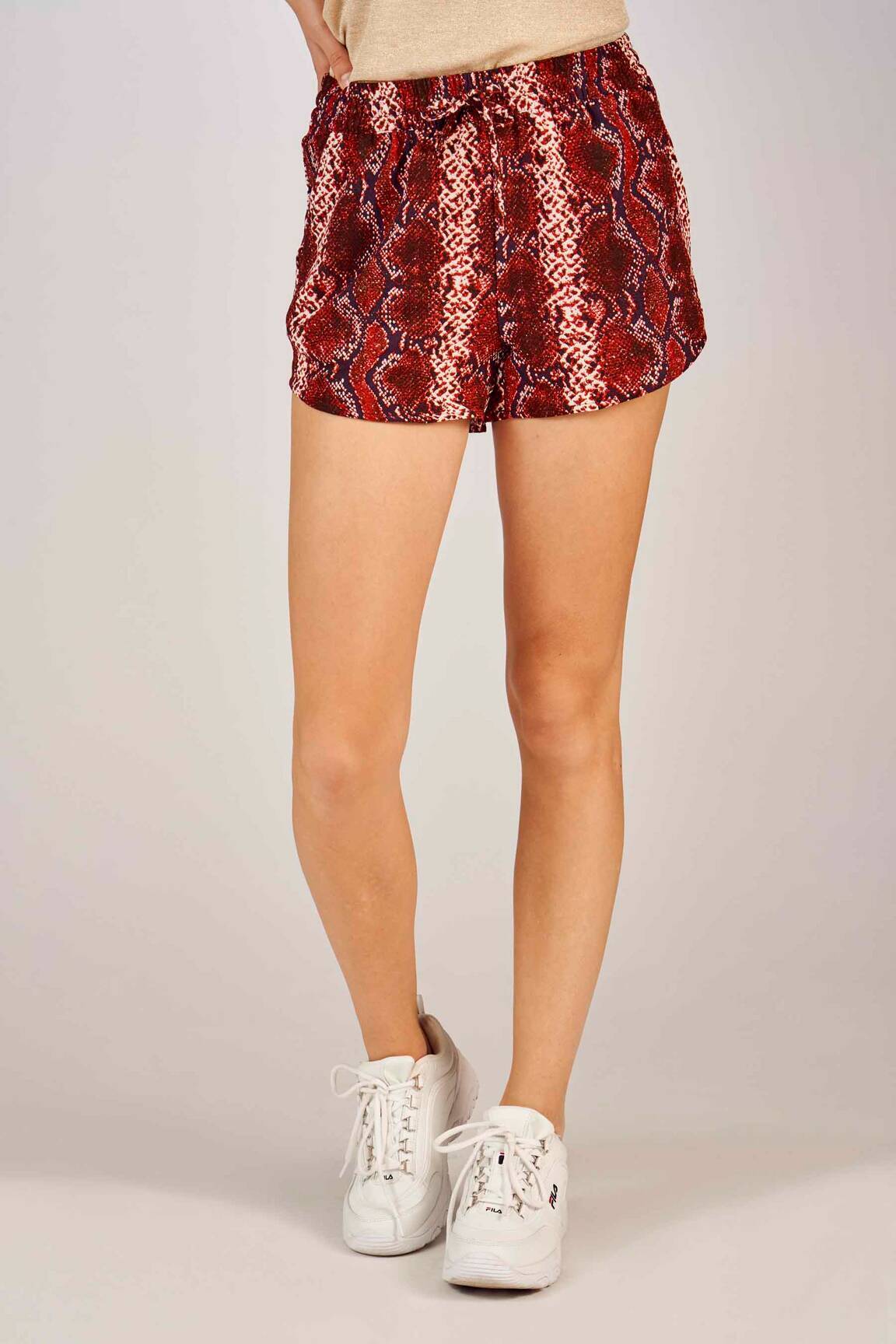 Only Shorts 1 Femme couleur rouge