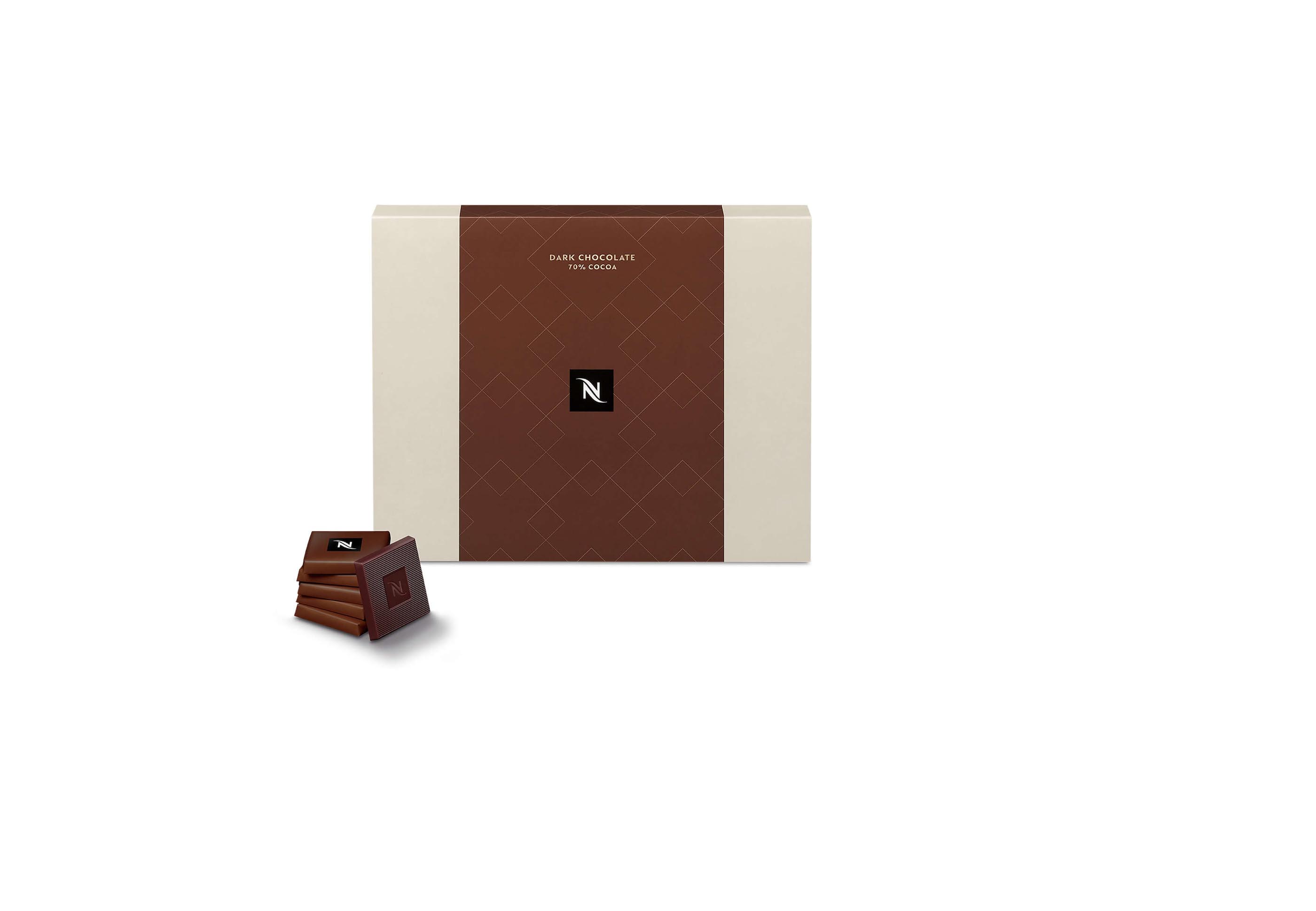 Carrés Chocolat Noir