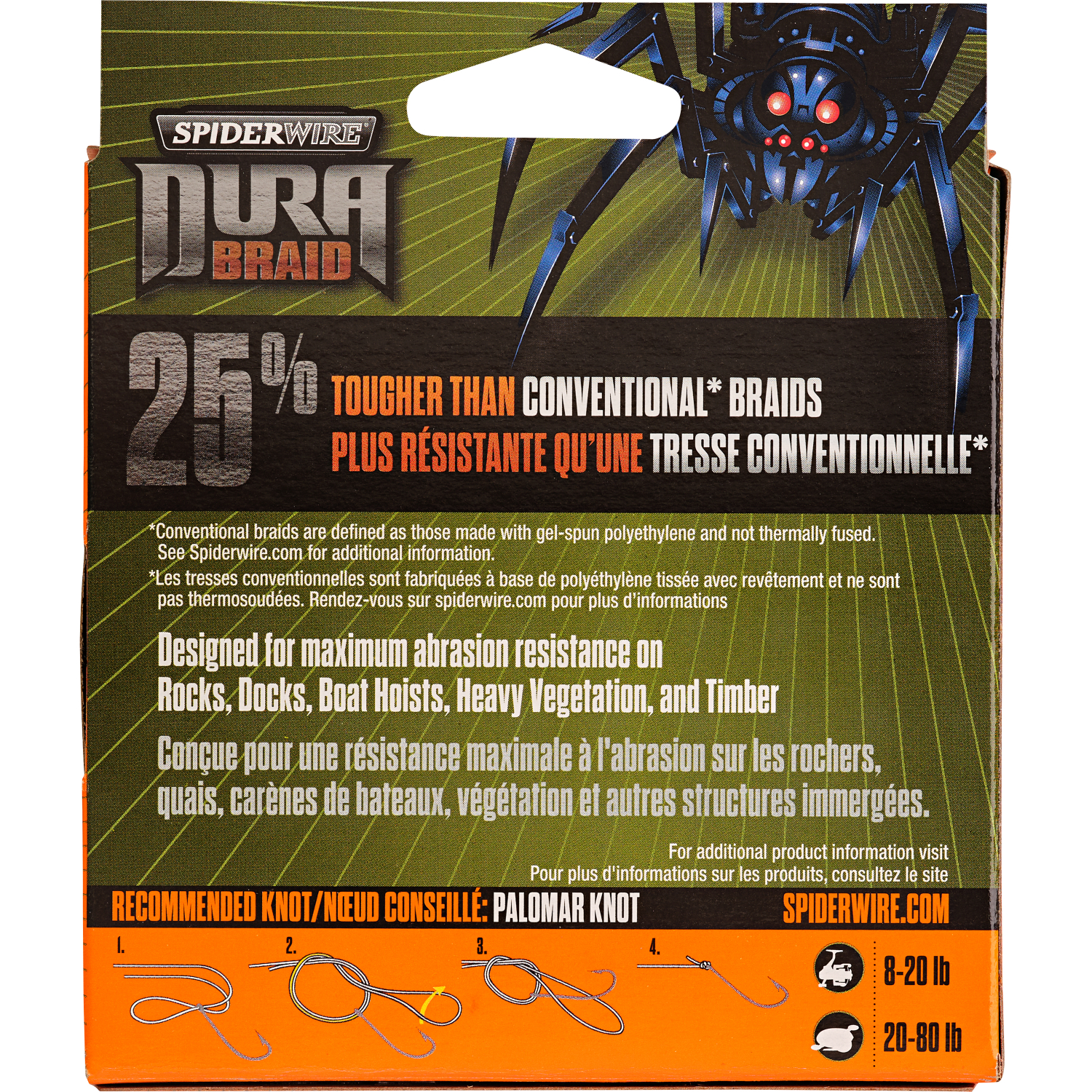 Spiderwire Angelschnur Dura Braid (135 m)