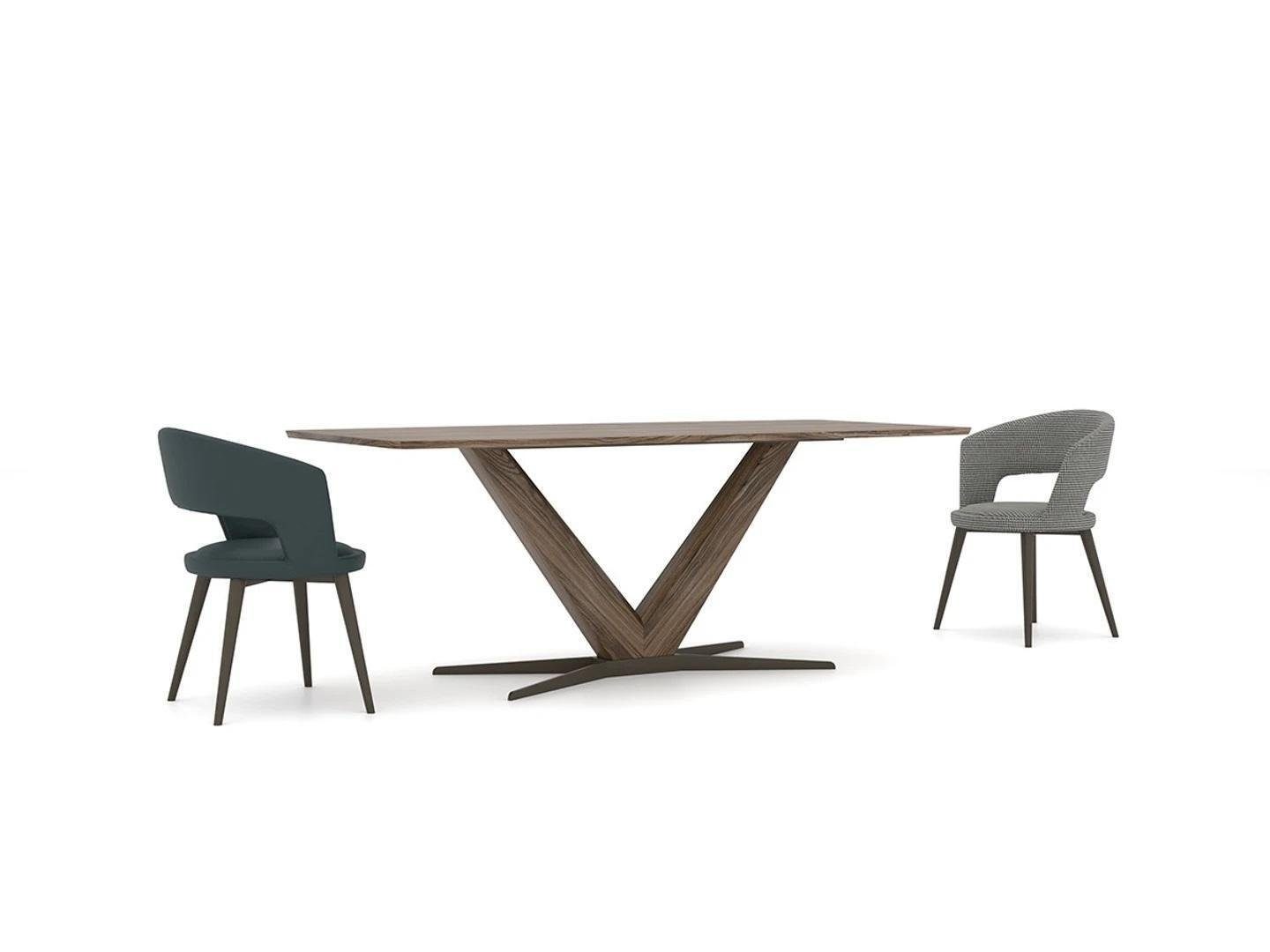 JVmoebel Essgruppe Komplett Set Esszimmer Esstisch 4x Stühle Design Luxus Tisch, (5-tlg., 1x Esstisch + 4x Stühle), Made in Europa
