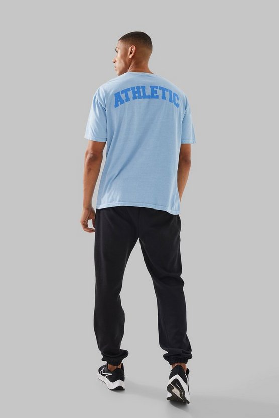 Oversize T-Shirt mit Man Active Athletic Print