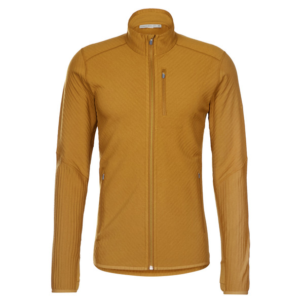 M DESCENDER LS ZIP Herren - Wolljacke