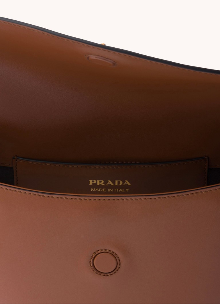 Prada Arqué -nahkainen olkalaukku