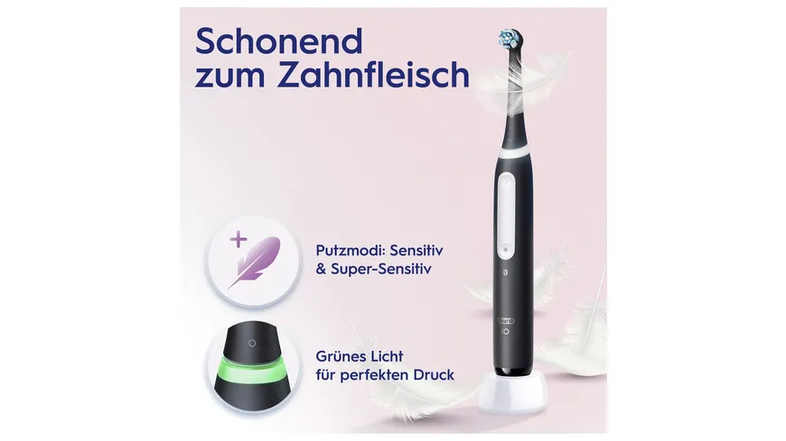 Oral-B Elektrische Zahnbürste iO Series 4 Duo Black/White
