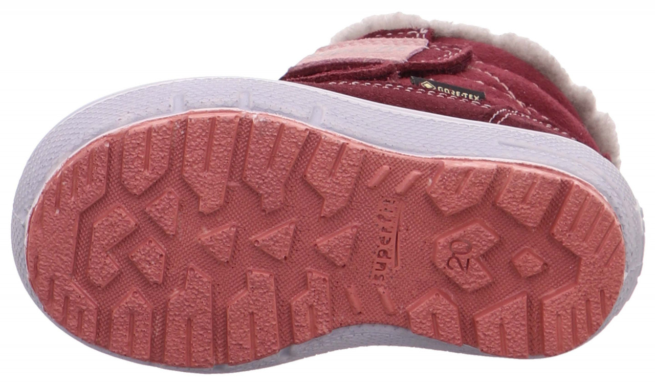 GROOVY - Rot/Rosa Boots mit Klettverschluss