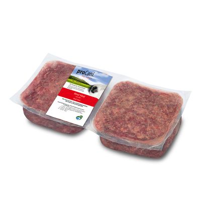 proCani BARF Rind Vital mit 30% Obst & Gemüse