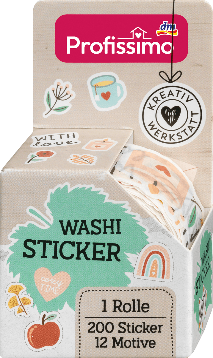 Sticker Washi auf Rolle \Home\