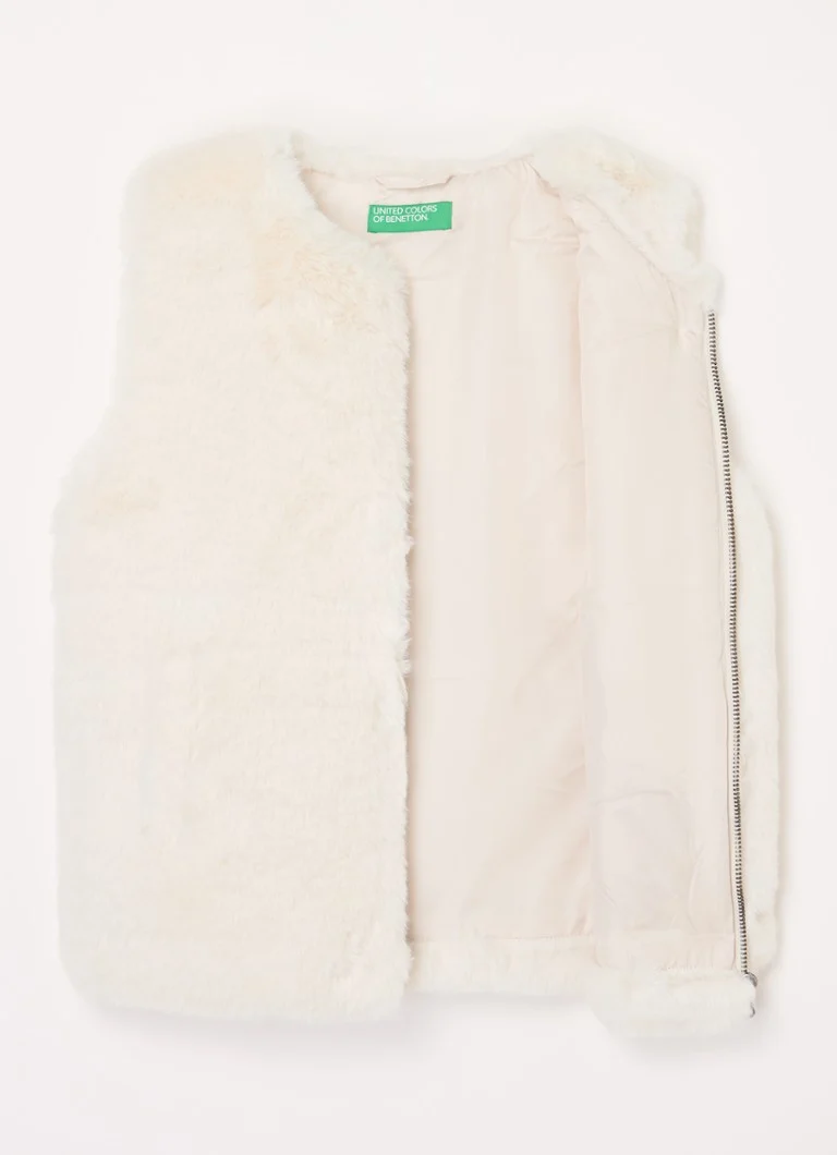 Vestă din piele ecologică Benetton
