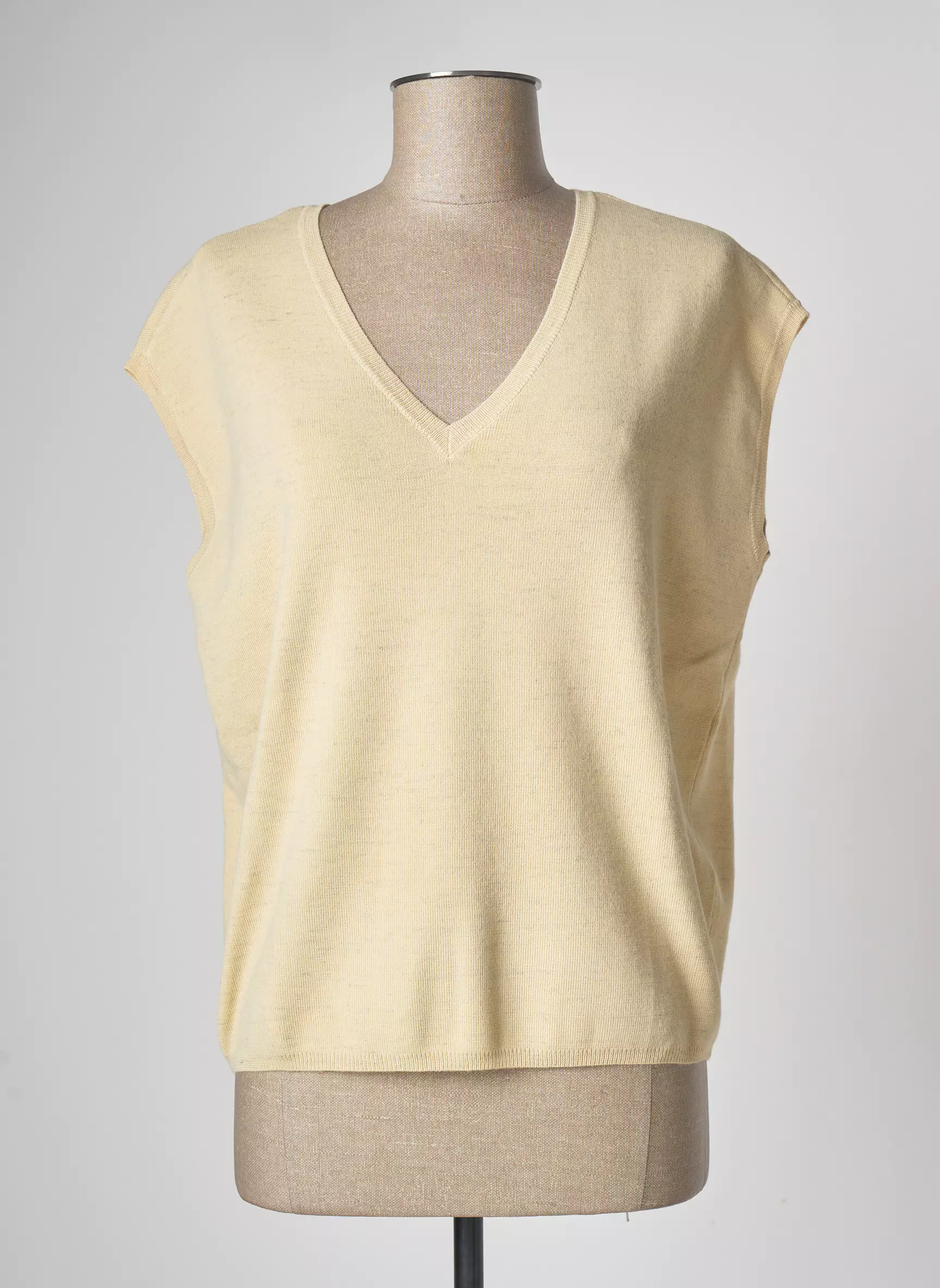 Yaya Pulls Femme couleur beige