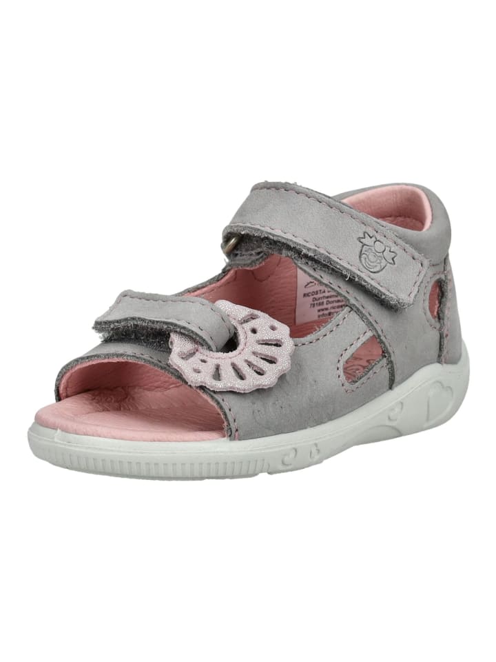 PEPINO Sandalen in Grau/Rosa günstig kaufen