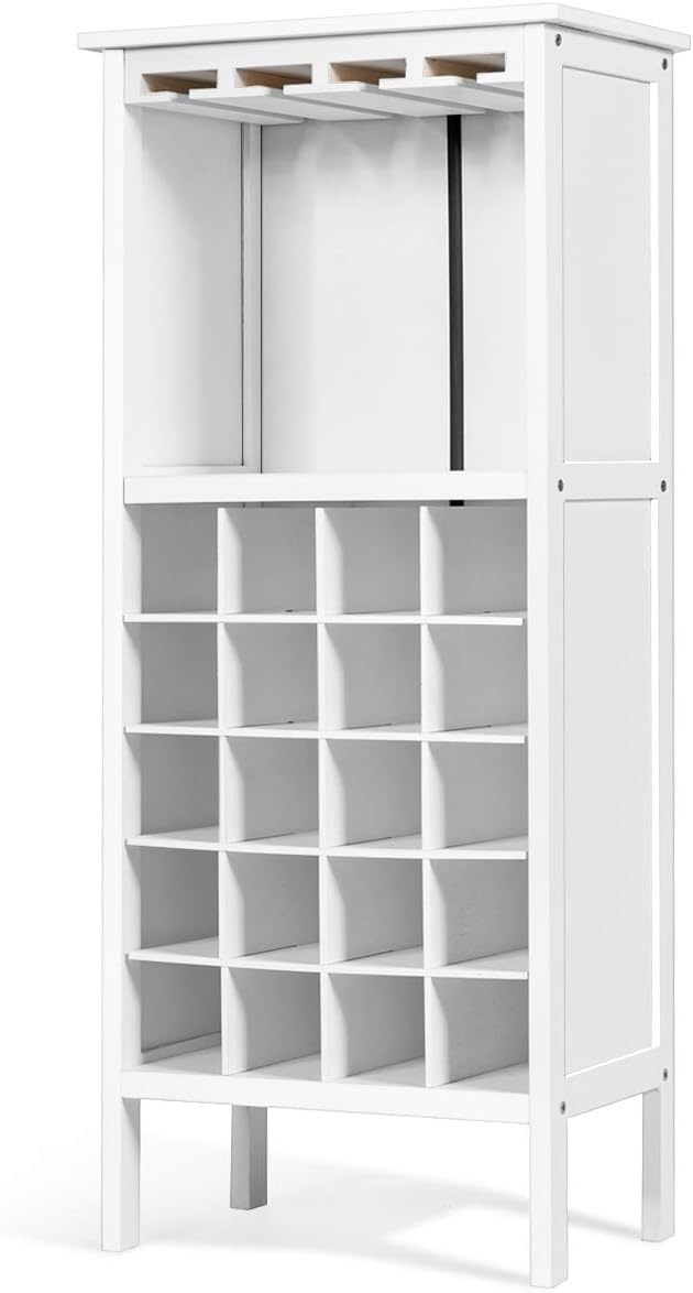 Costway COSTWAY Weinschrank für 20 Flaschen
