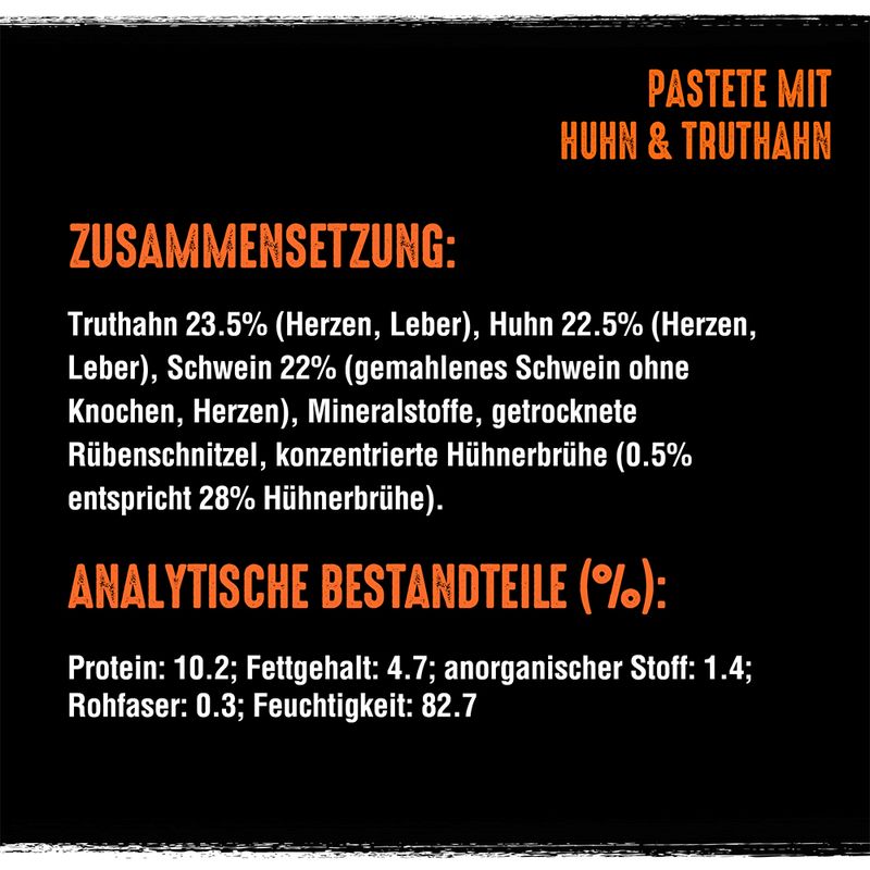 Sparpaket Crave Adult Pastete Hundefutter 7 x 150 g