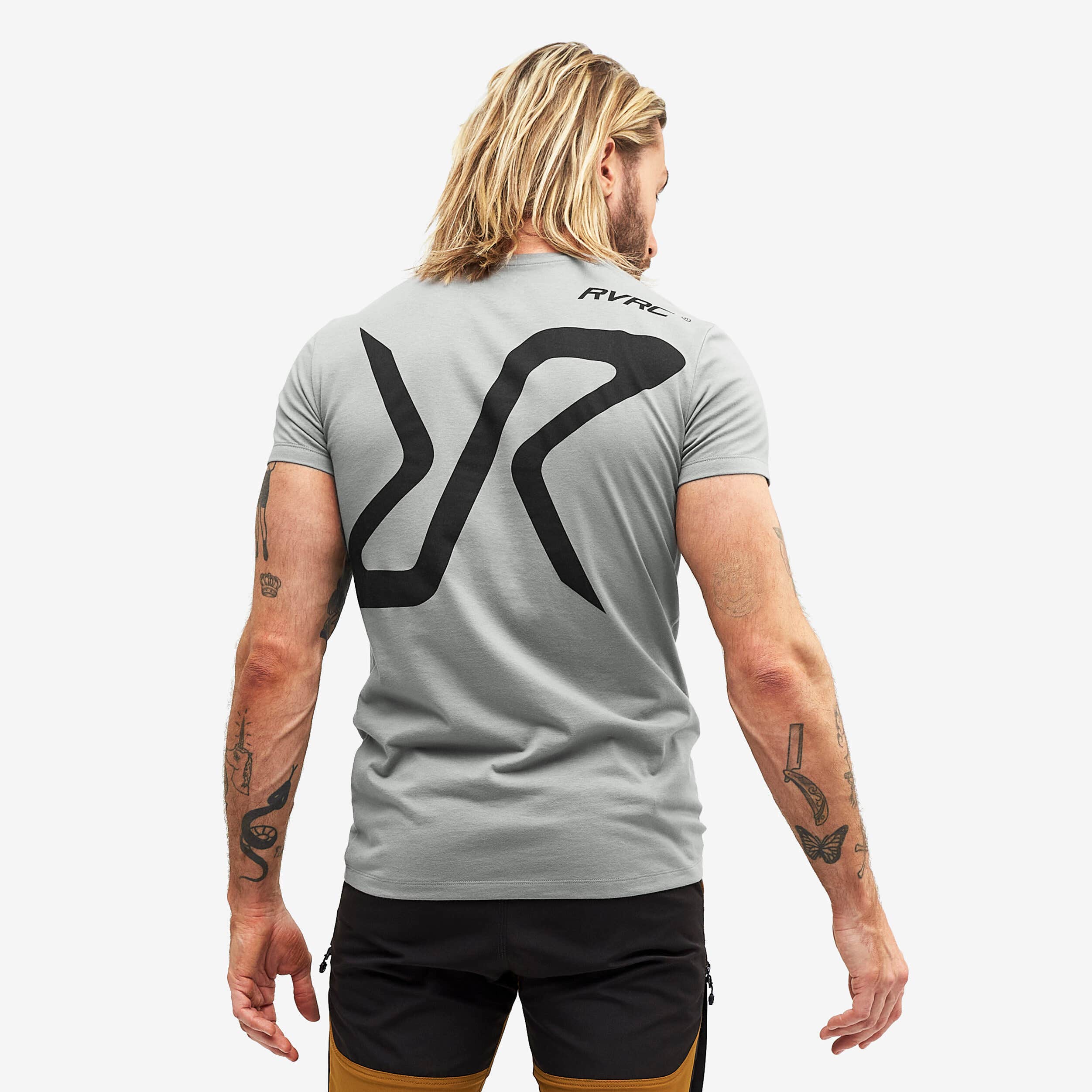 Fat Logo Tee 2.0 Homme Grey/Black