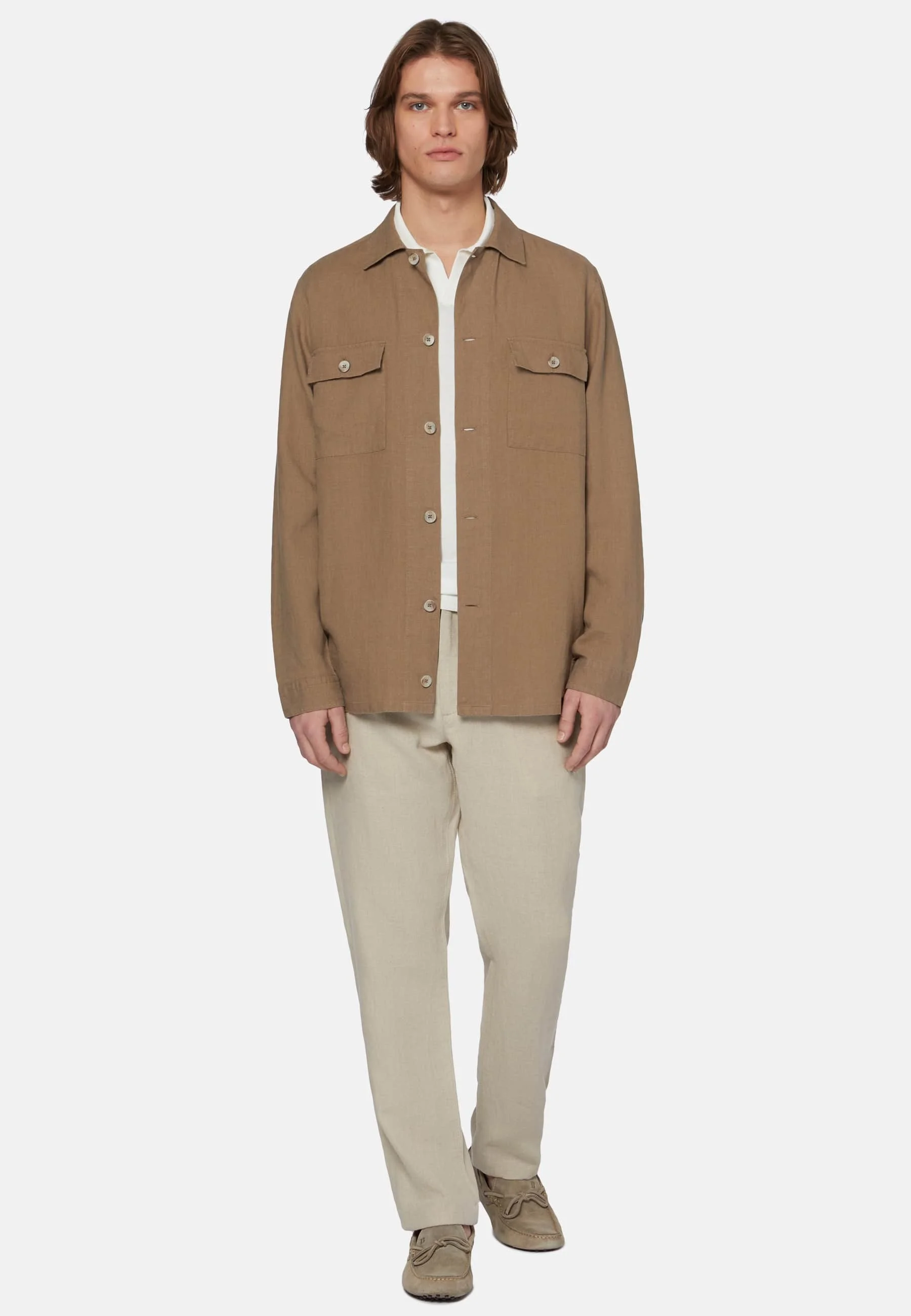 Boggi Milano CAMP OVERSHIRT - Chaqueta ligera