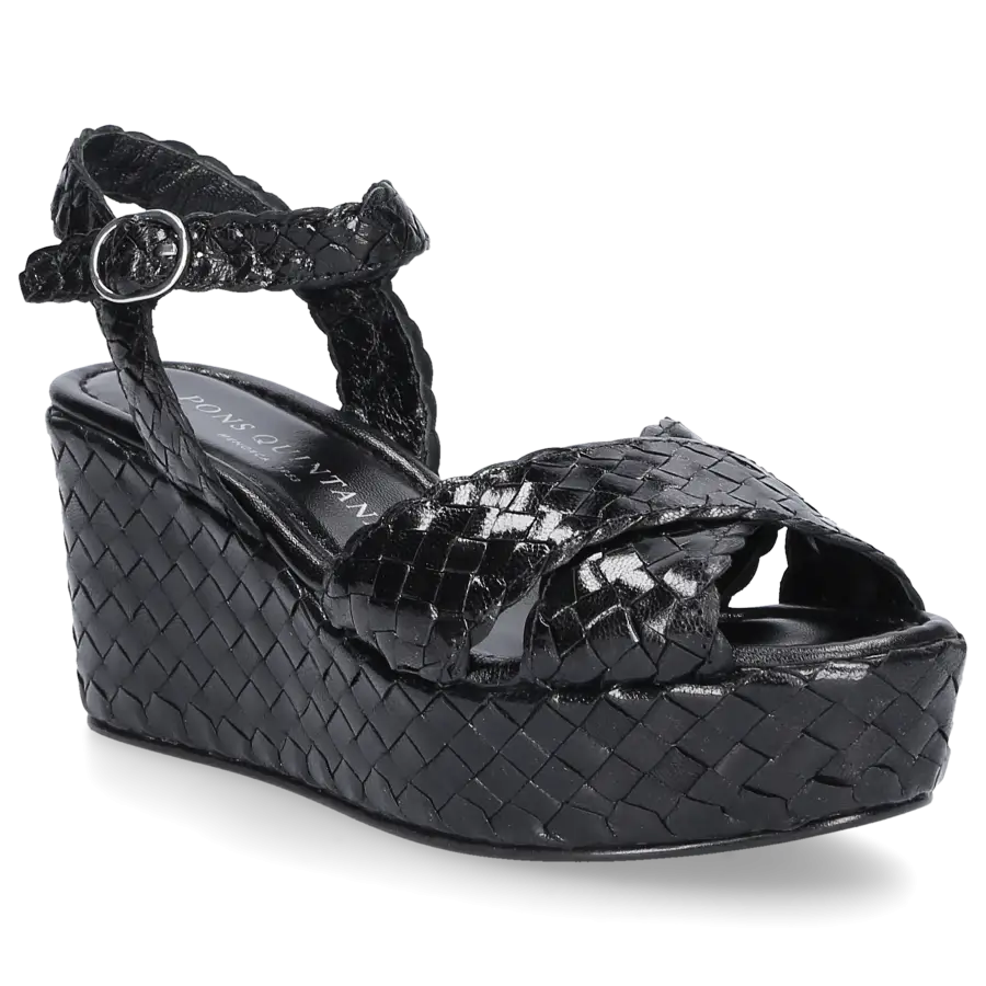 Pons Quintana - Sandalen ALICIA Kalbsleder - schwarz