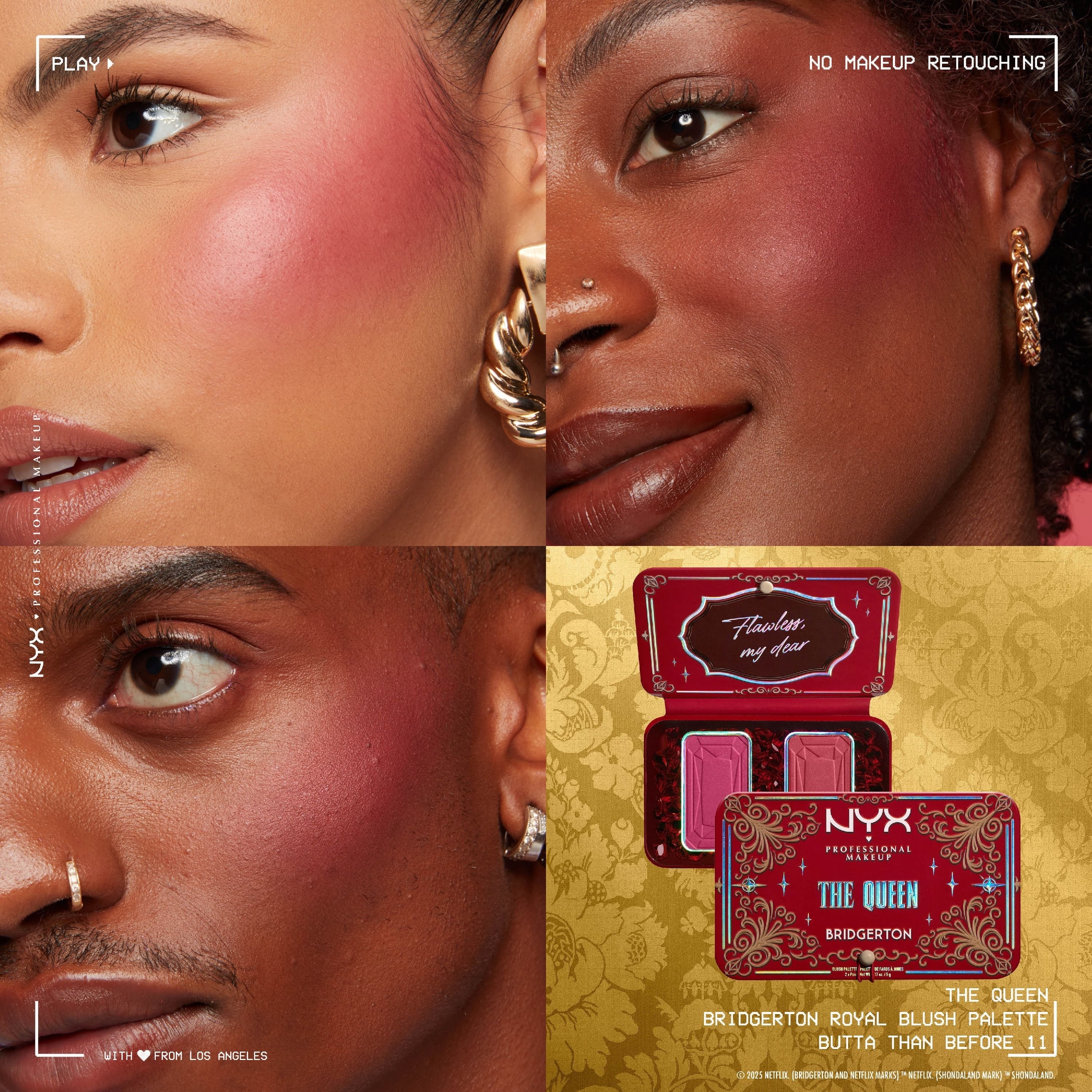 Bridgerton The Queen Blush Duo sejai - sejas palete
