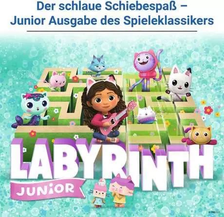 Gabby's Dollhouse Junior Labyrinth - Kinderspiel ab 4 Jahren