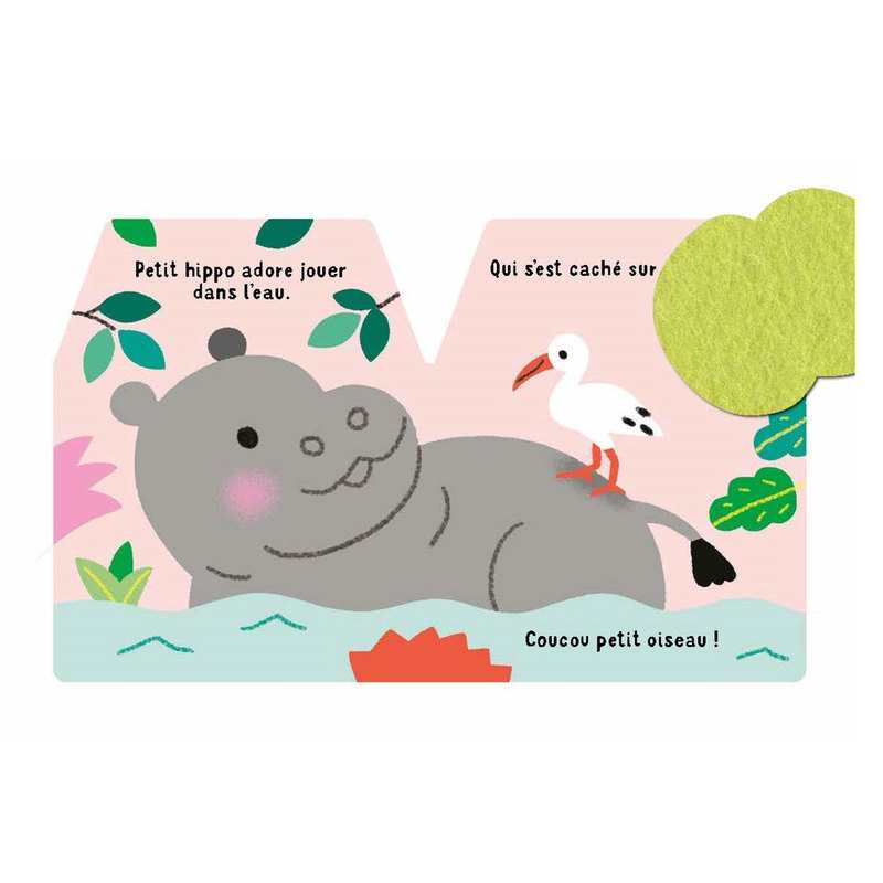 Livre Cache-cache petit hippo - Nathan Jeunesse