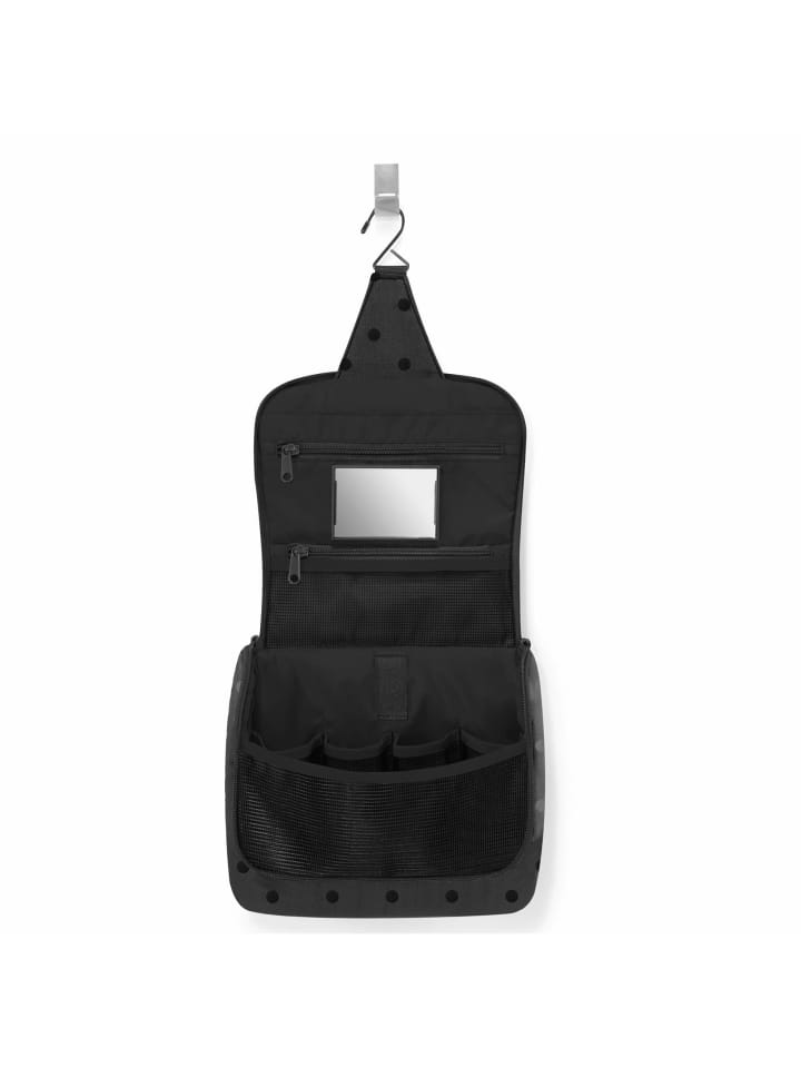 Reisenthel cosmetics toiletbag - Kulturbeutel 20 cm (glossy dots black) in glossy dots black günstig kaufen onesize