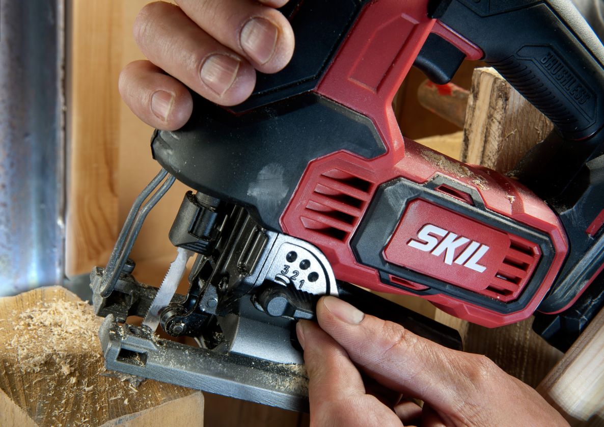 Scie sauteuse SKIL SW1E3430FA 20V XP Pro Series sans balais 135 mm, sans batterie ni chargeur, dans un sac