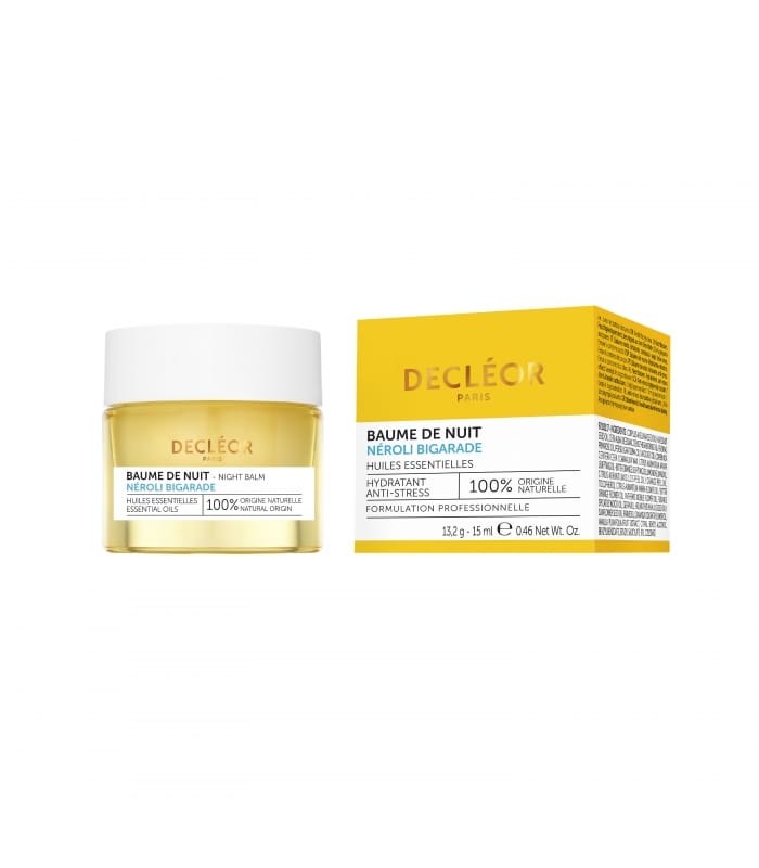 DECLÉOR-BAUME DE NUIT NÉROLI BIGARADE-Crème de Nuit Hydratante Peau Sèche