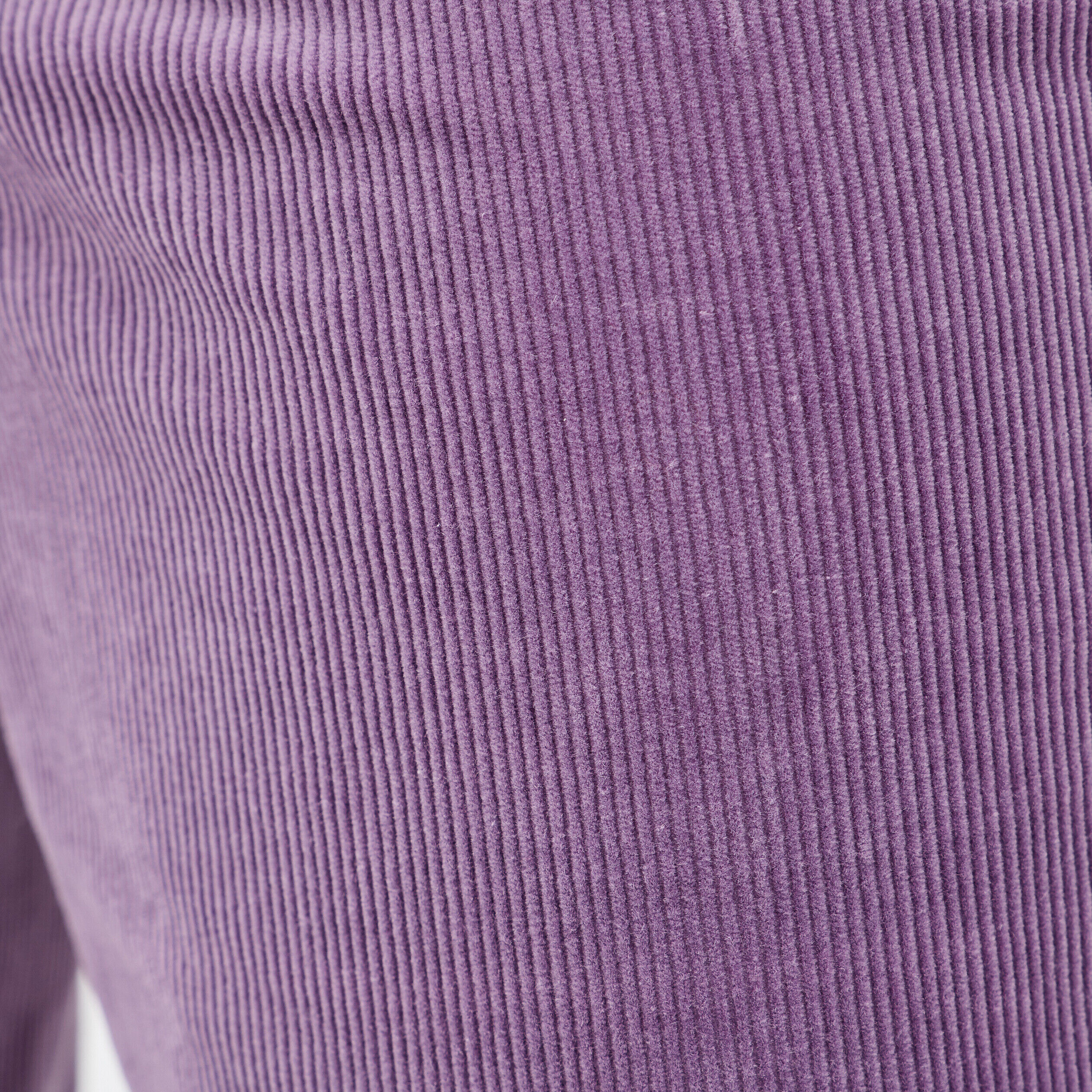 Pantalon flare velours côtelé violet femme | Cache Cache