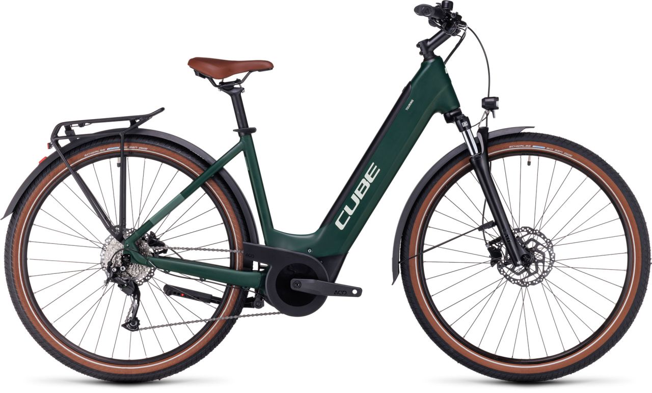 Cube Touring Hybrid ONE 625 Easy Entry darkgreen´n´green kaufen | Bike-Discount