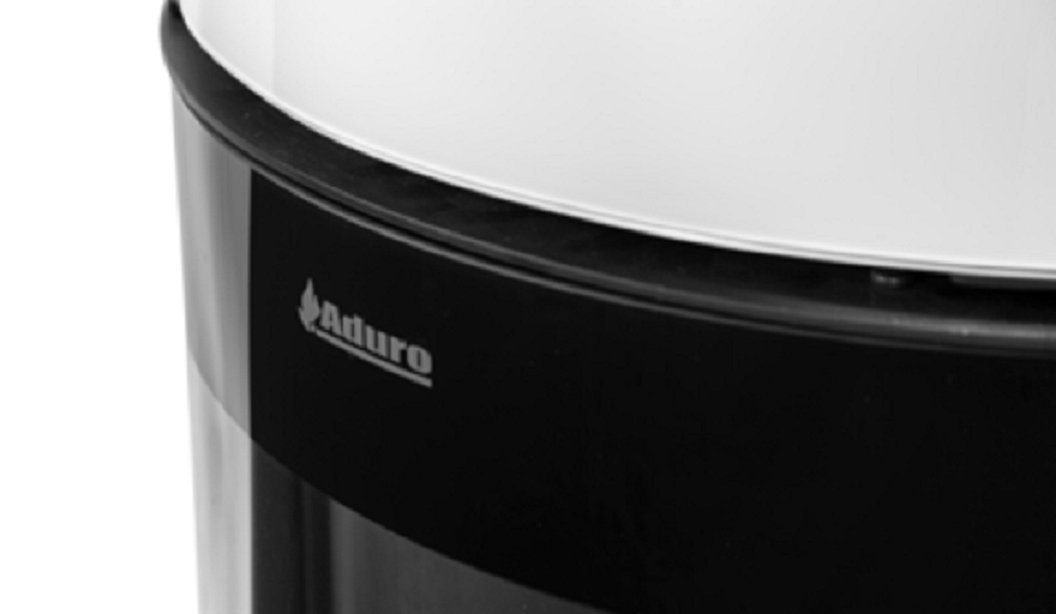 ADURO Pelletofen Aduro P1.4, 8,00 kW, Pelletofen, weiße Glas-Seitenverkleidung