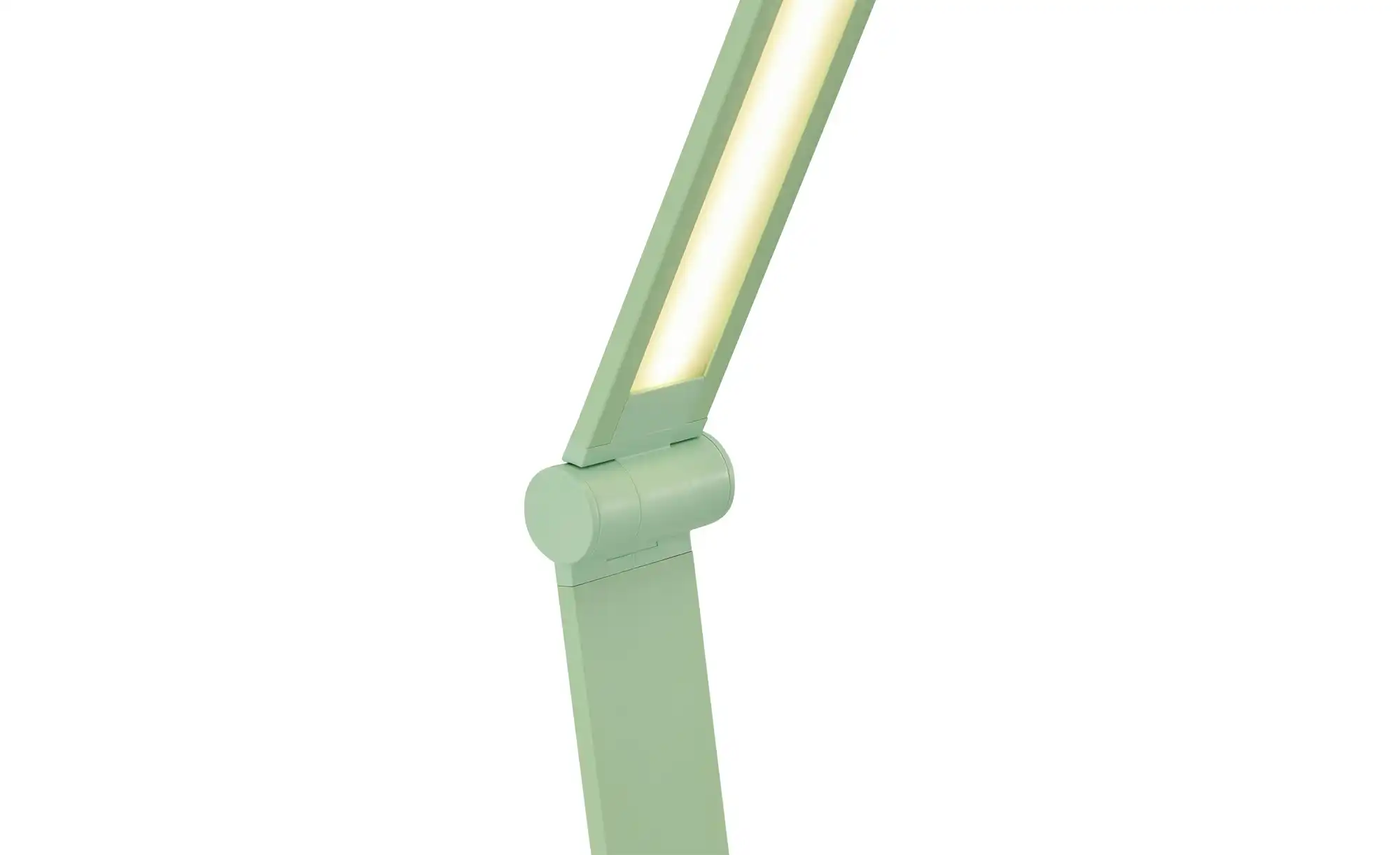 KHG LED-Tischleuchte, grün mit Qi-Charger