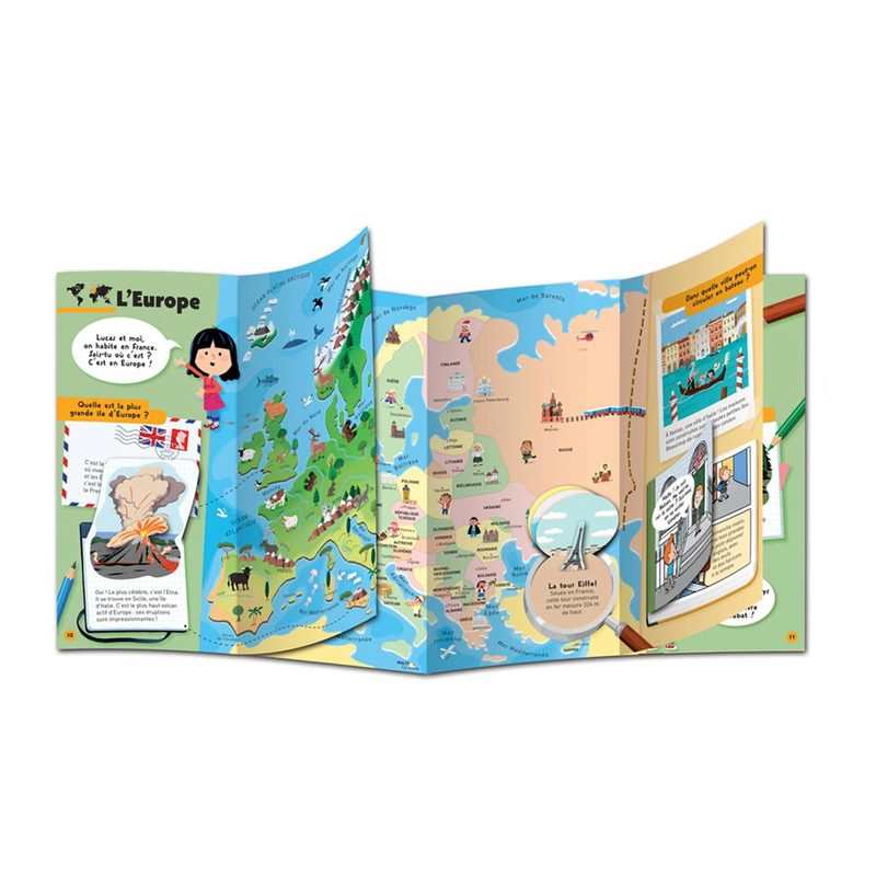 Livre Le Kididoc autour du monde - Nathan Jeunesse