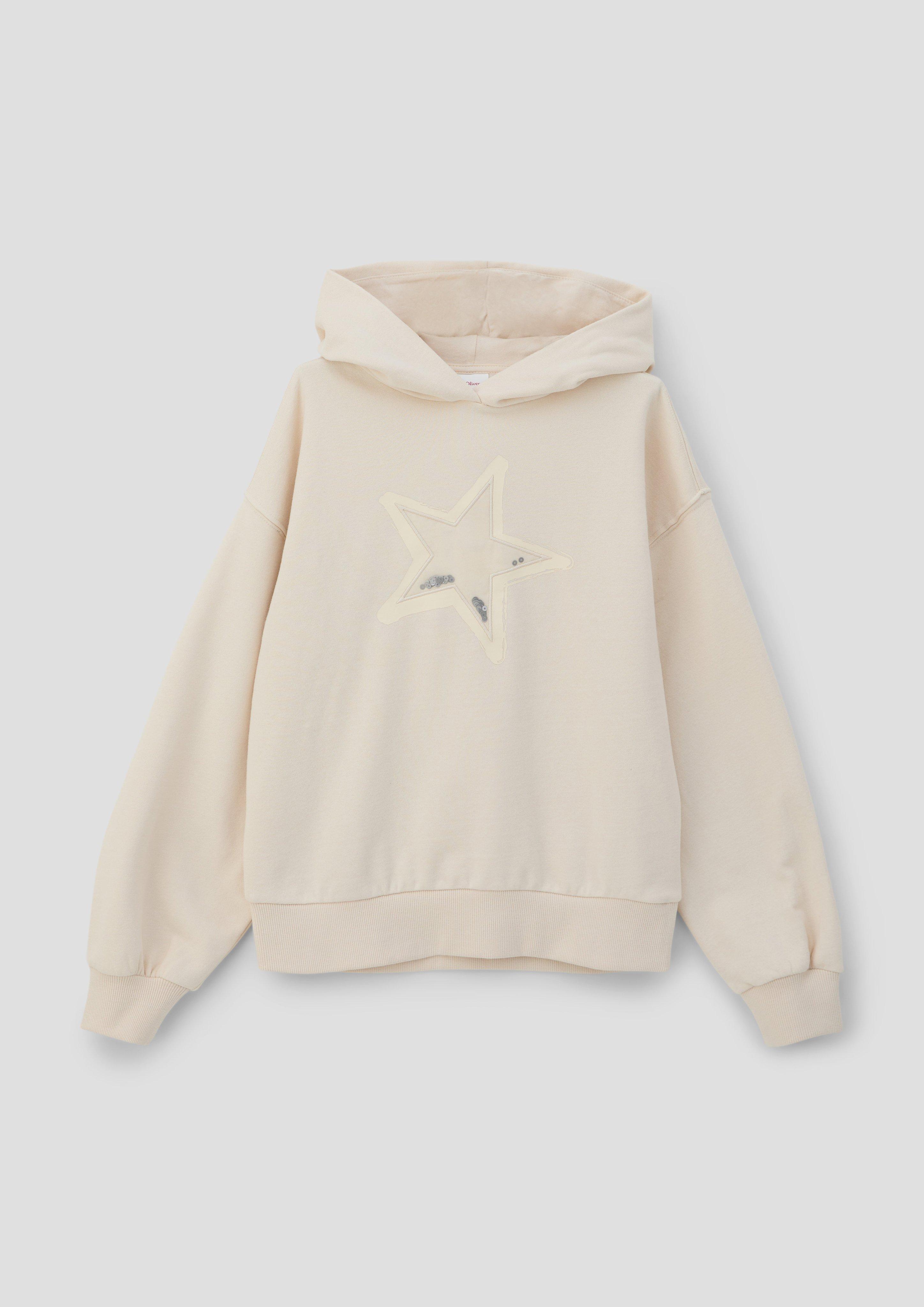 Kapuzen-Sweatshirt mit Stickerei  2137292-0805