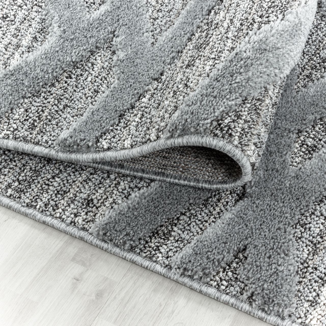 Ayyildiz Teppich, PISA 4706, GREY, 80 x 250 cm