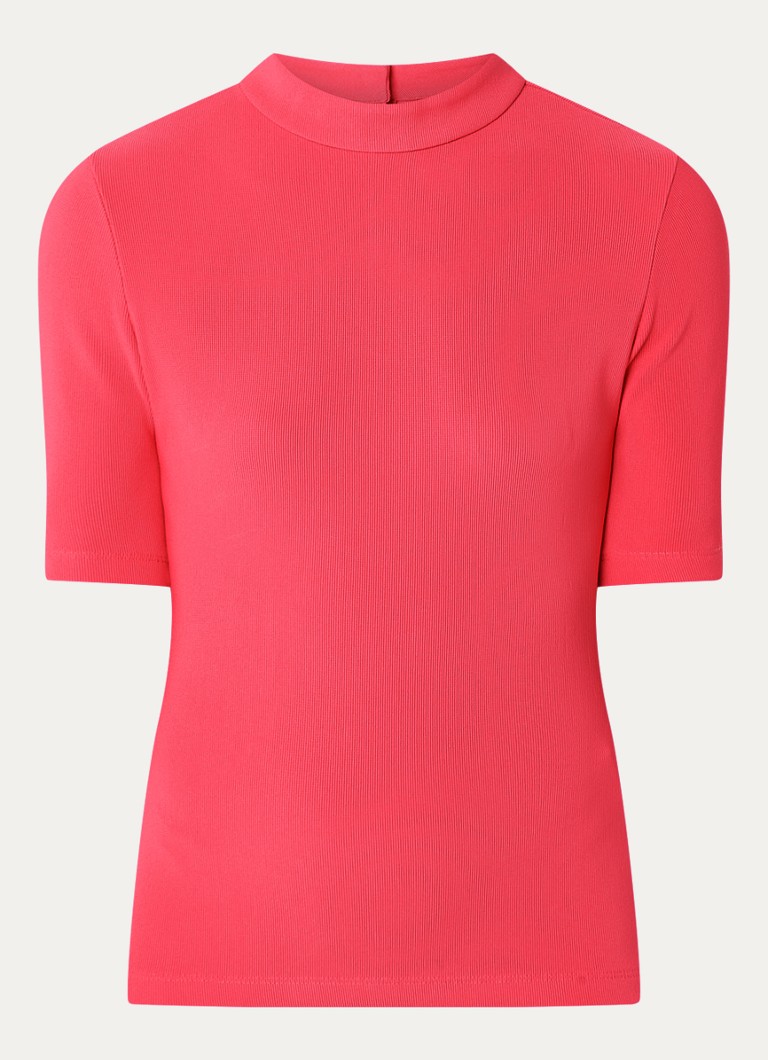 HUGO BOSS Dagoon T-shirt with stand-up collar
